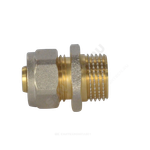 Муфта МП латунь никель обжим Дн 16х1/2" НР ГОСТ 32415-2013 7001 Aquasfera 7001-01