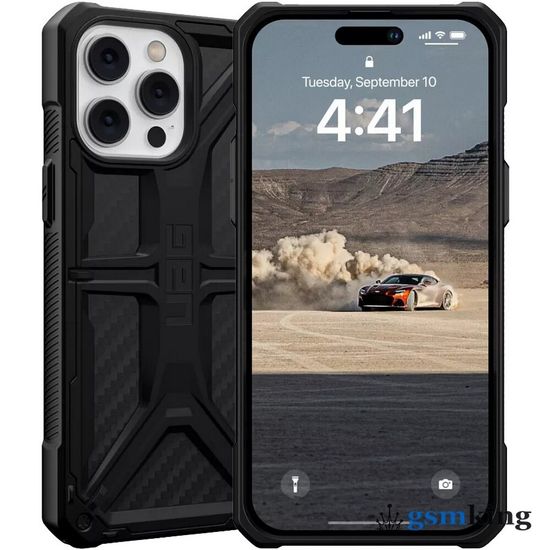 UAG Monarch Case for Apple iPhone 14 Pro Max Carbon Fiber (Чёрный) 114035114242