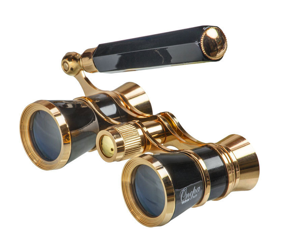 Бинокль Veber БГЦ 3x25 E09 черный лорнет