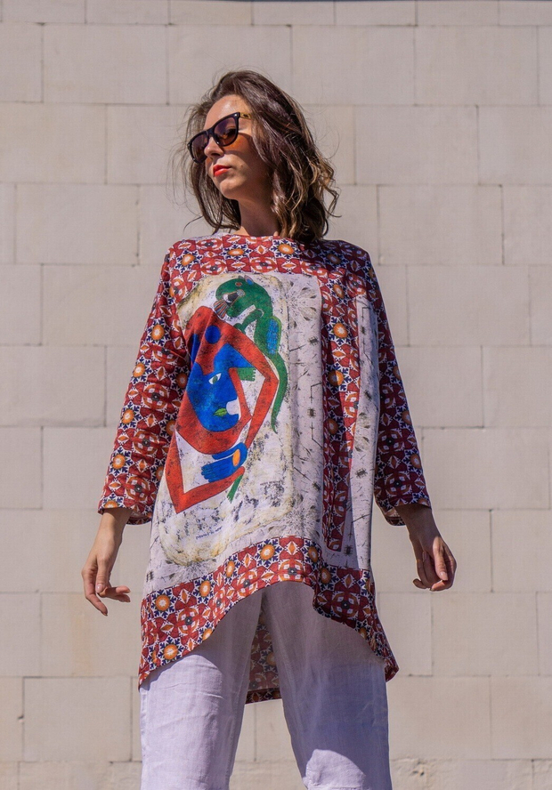 Туника "Браунер", по мотивам живописи художника Виктора Браунера