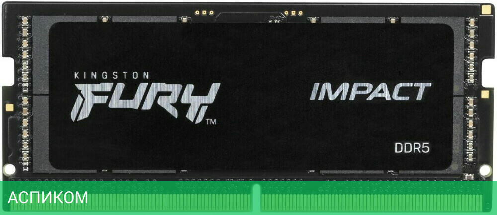 Оперативная память Kingston Fury Impact 32GB DDR-5 (KF556S40IB-32)