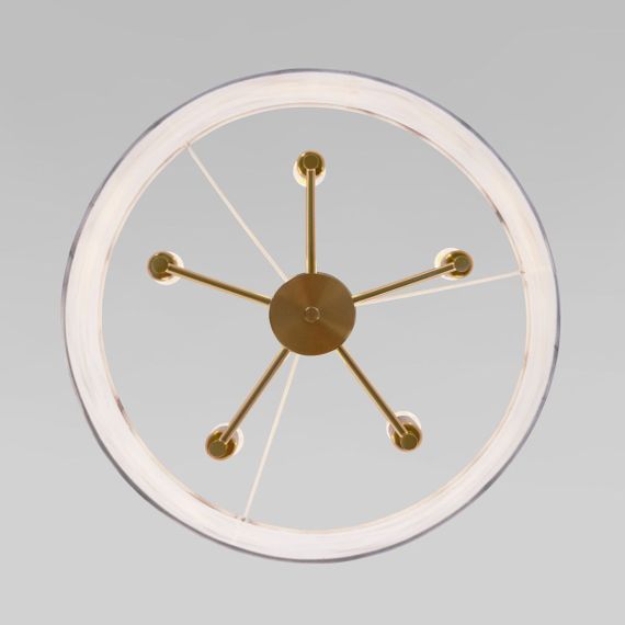 Подвесная люстра Eurosvet Brume 60174/5 латунь a069024