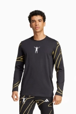 Футболка с длинными рукавами adidas Jude Bellingham Culturewear - черный