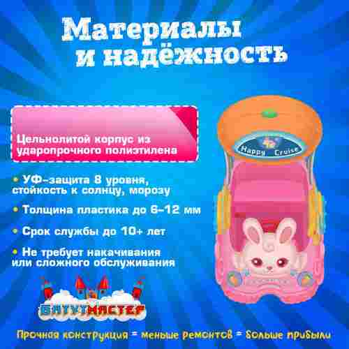 Семейная электрическая лодка-катамаран «Зайчик» , 2+1