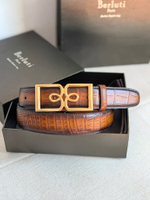 Ремень из коровьей кожи с ручной окраской