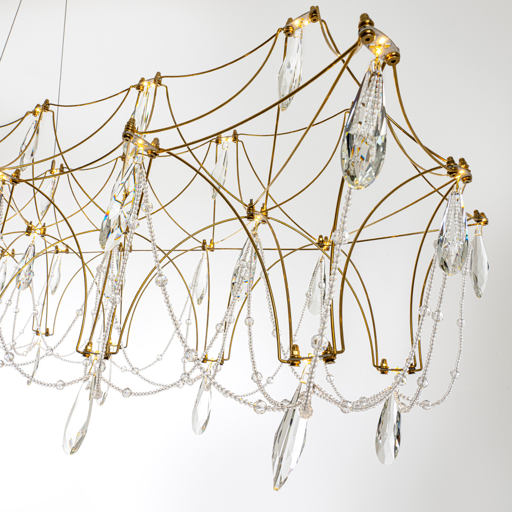 Подвесная светодиодная люстра Modelux ML.5603.2000P BS