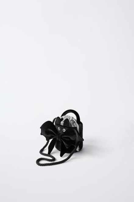 ZARA СУМКА HALLOWEEN, ЧЕРНЫЙ