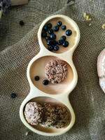 Менажница деревянная для подачи блюд и закусок "АЗИЯ"