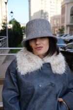 Панама серый