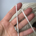 HOBBIT - Pecci Filati; 90% меринос, 10% п/а; 150м/100гр; col. 95000, цвет: молочный белый