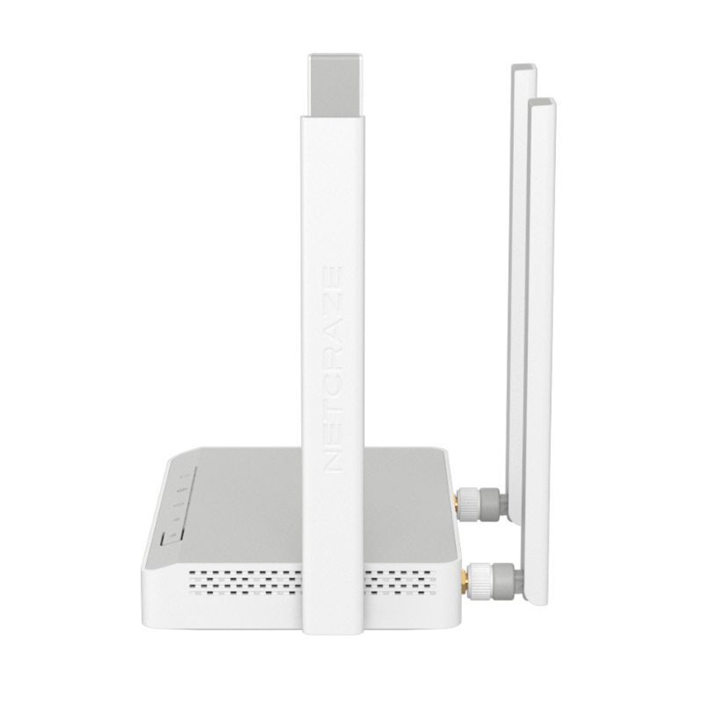 Netcraze Explorer 4G (NC-4910) Интернет-центр с модемом 4G, Mesh Wi-Fi 5 AC1200 и 4-портовым Smart-коммутатором