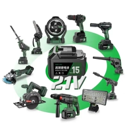 Аккумулятор для электроинструмента, 21В 6,0Ач, аккумулятор для шуруповерта