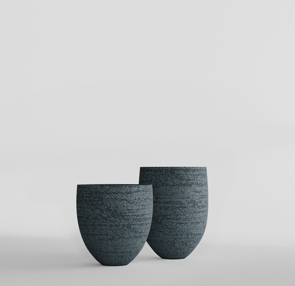 Кашпо, коллекция Surface, форма BARREL