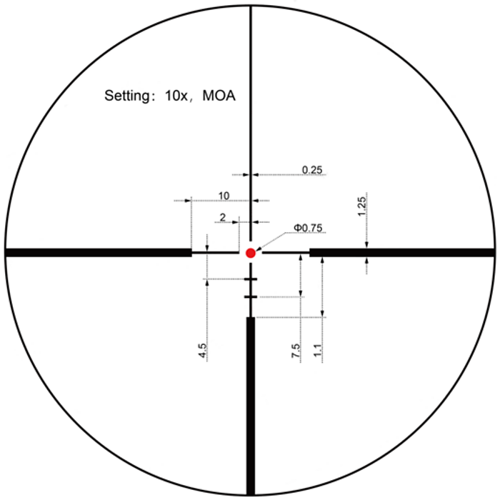 Прицел Vector Optics Continental X8 2-16x44, VET-10BDC (SCOM-39)