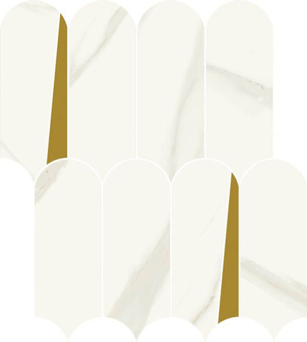 Мозаика Metropolis Calacatta Mos.Elegant (600110000948)