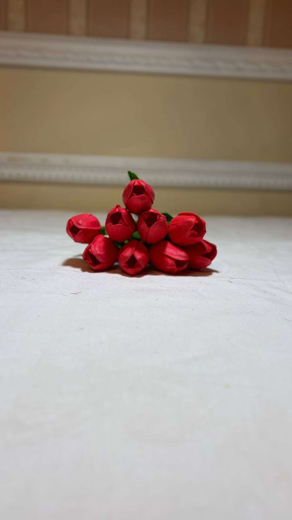 Искусственные цветы, желтые подсолнухи / Высота 44 см. 9 стебелей 9 бутонов/