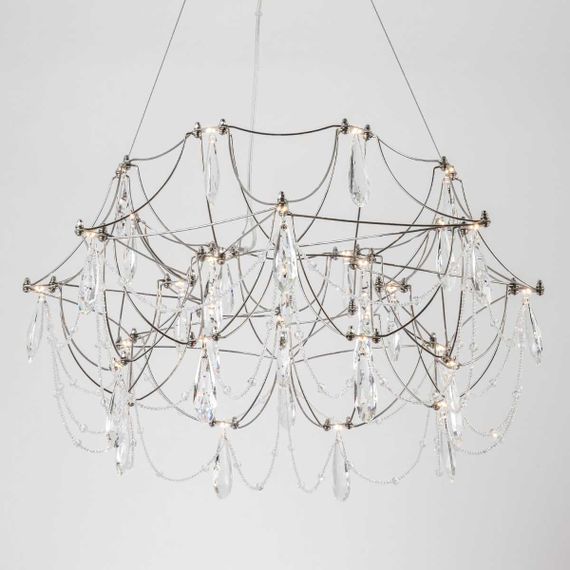 Подвесная светодиодная люстра Modelux Premium ML.5603.600P СН