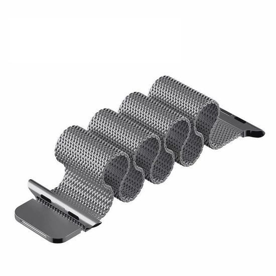 Ремешок Gurdini Миланский сетчатый для Apple Watch 38 / 40 / 41 mm Серебристый