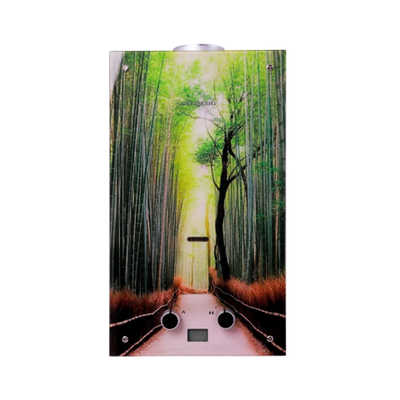 Газовая колонка GENBERG 210.01 ДЕКОР-ЕСО 10 л. Тростниковая роща