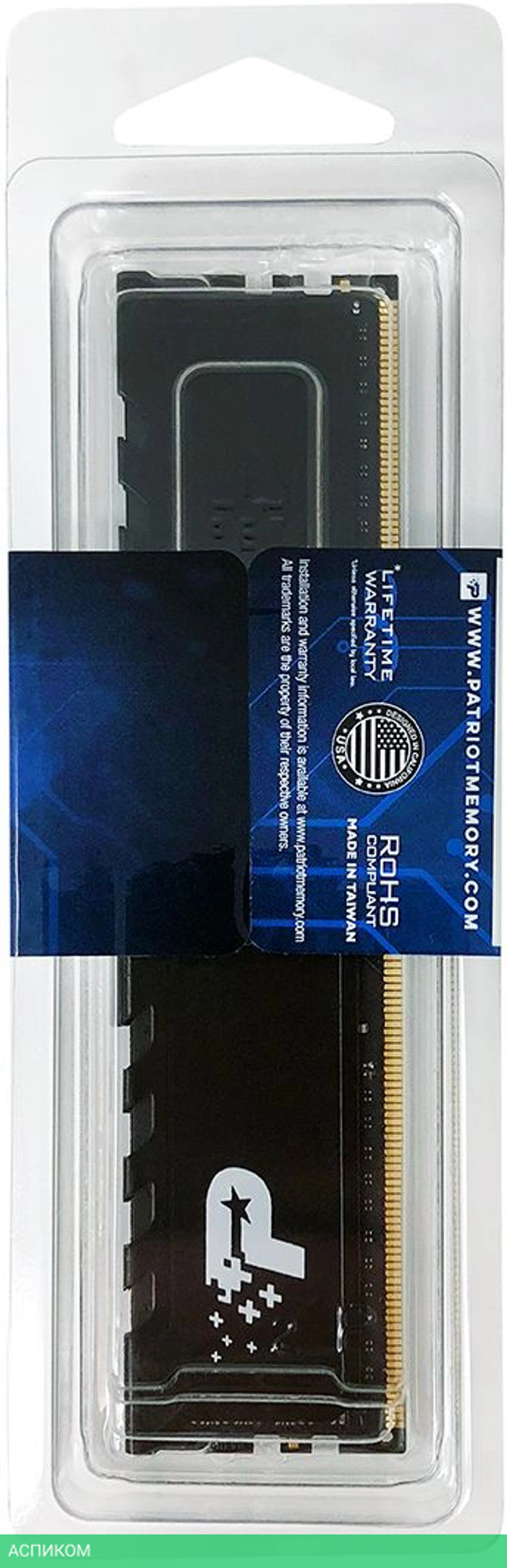 Оперативная память Patriot DDR4 8GB Signature Premium RTL (PSP48G32002H1)