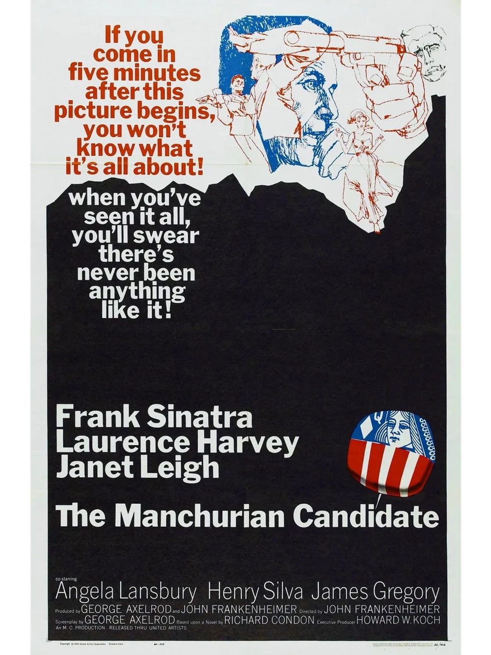 Маньчжурский кандидат (1962) (DVD-R)