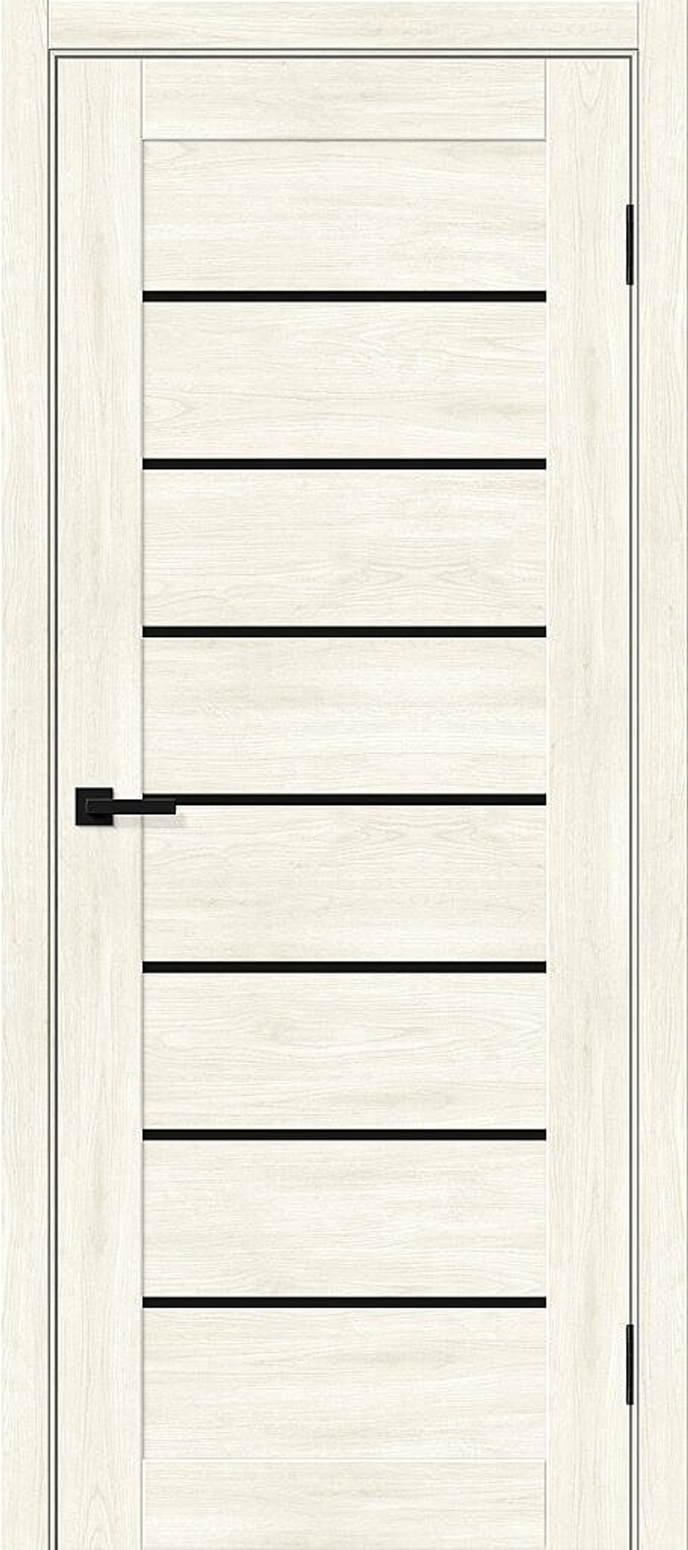 Браво-22 Nordic Oak Black Shine 200*70