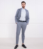 рубашка harvard Emanuel Berg - голубой(HV-Harvard SF4)