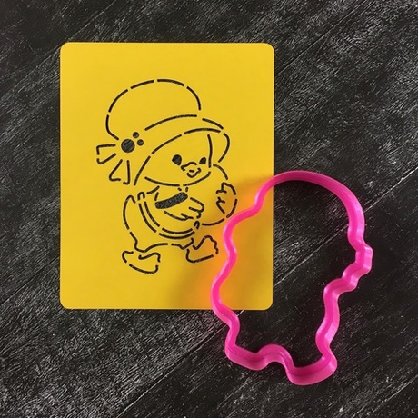 Цыпленок №6 в шляпе