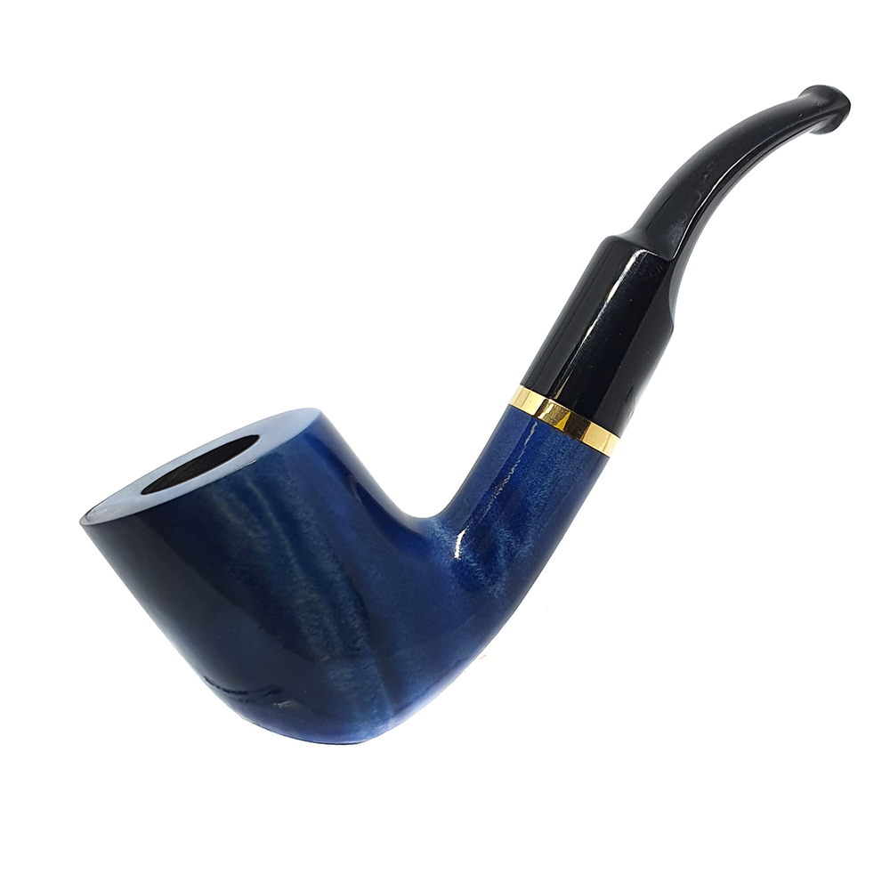 Трубка "Mr. Brog" №37 Viking Gold синий (Груша)