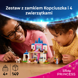 Конструктор LEGO Disney Princess 43283 Замок Золушки и её друзья-животные — фото 3