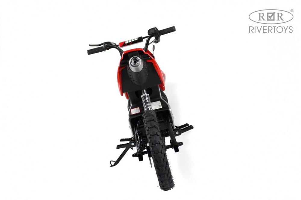 Детский электромотоцикл RiverToys E777KX E777KX-MOTO-RED/красный