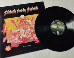 Винтажная виниловая пластинка LP Black Sabbath Bloody (Japan 1974) (No Obi) Sabbra Cadabra