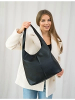 Сумка большая через плечо шоппер