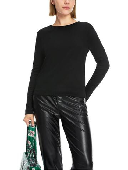 Marc Cain Джемпер базовый из хлопка