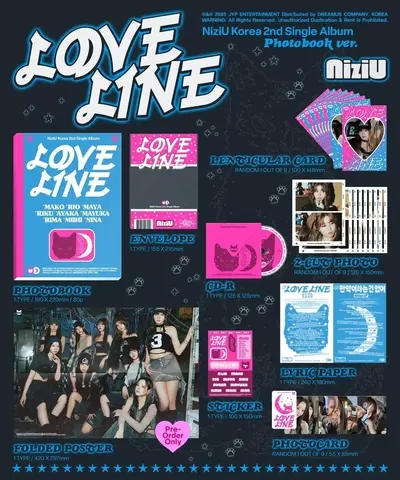 Альбом NIZIU - LOVE LINE [Photobook ver.]