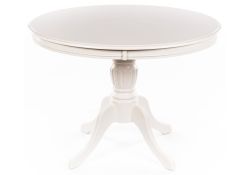 Стол раскладной Toskana 106(141)х106х75 молочно-белый
