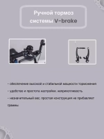 Велосипед двухколесный детский Lanq Hunter 20 размер