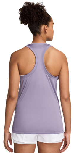 Женский топ теннисный Nike Dri-Fit Racerback Tank - Фиолетовый