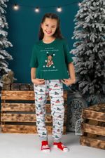 Костюм для девочки Каникулы-1.1 Виотекс ЗЕЛЁНЫЙ