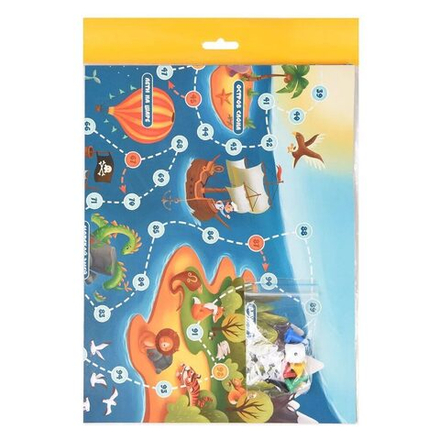 Игра с фишками 420*330 мм "Карта Сокровищ" 5+