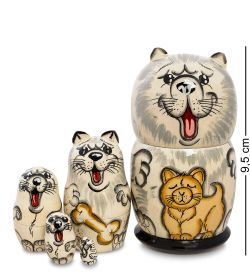 Народные промыслы МР-37/40-C Матрешка 5м «Собака» (Сергиев-Посад)