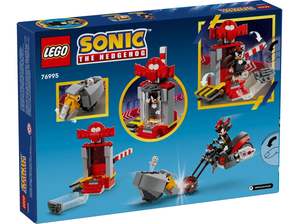 Конструктор LEGO Sonic the Hedgehog 76995 Побег Ежа Шэдоу