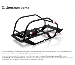 Мотобуксировщик НОРКА 380 Mini (электростартер + фара)