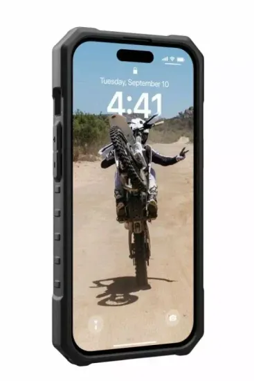Чехол с поддержкой MAGSAFE Uag Pathfinder для iPhone 15 6.1", цвет черный (Black)