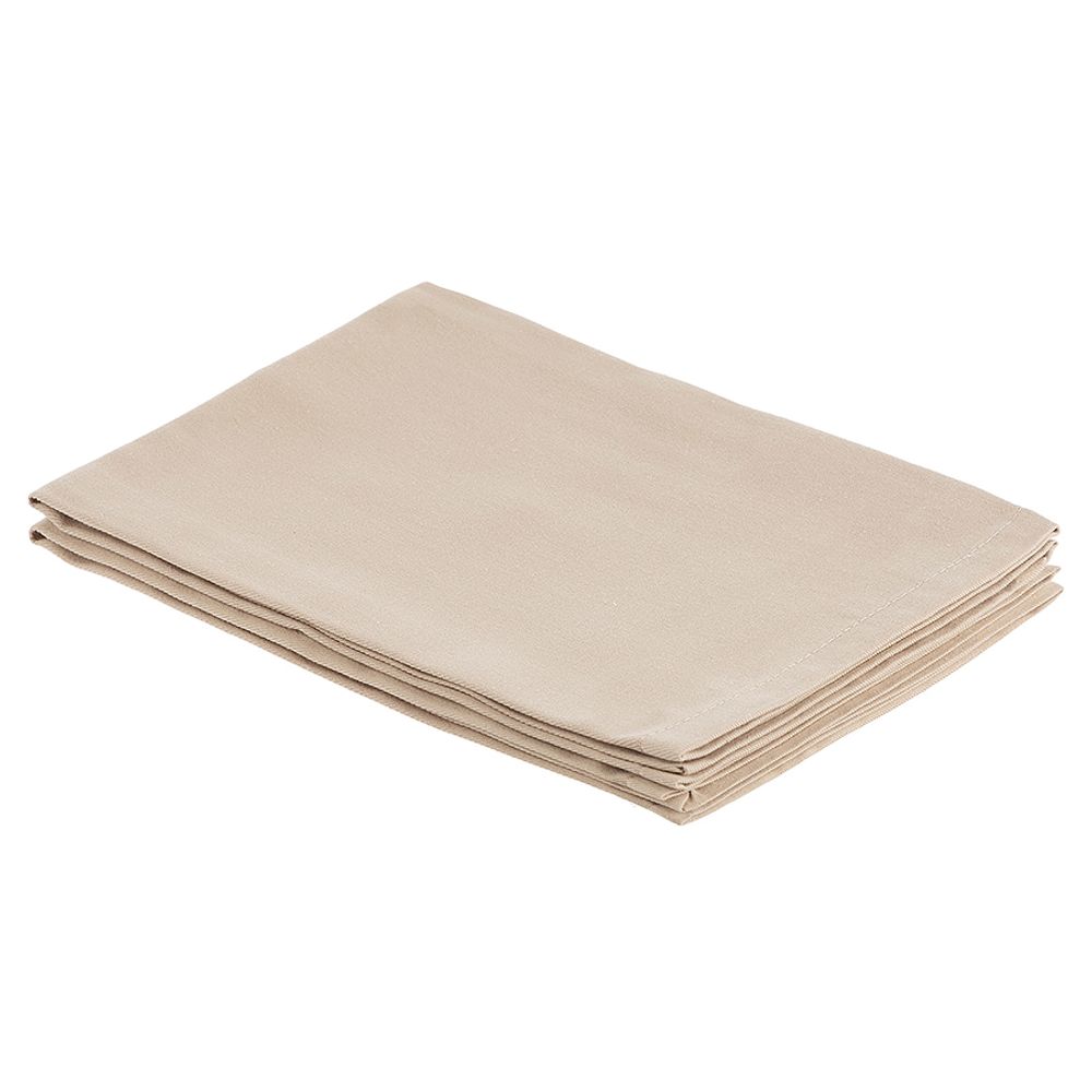 Набор из двух салфеток сервировочных из хлопка бежевого цвета из коллекции Essential, 45х45 см