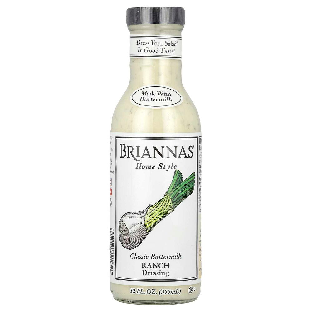 Briannas, Home Style, классический ранчо из пахты, 355 мл (12 жидк. унц.)