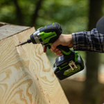 Гайковерт аккумуляторный GREENWORKS GD24ID3 ударный, 24V, АКБ 2Ач и ЗУ 3802807CUA