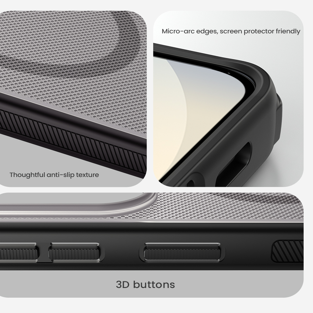 Чехол тонированный c MagSafe для Samsung Galaxy S26+ Плюс, серия Super Frosted Shield Pro Magnetic (Clear version) от Nillkin