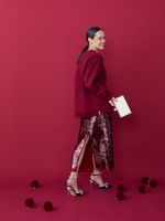 ЮБКА В ПАЙЕТКАХ BORDO