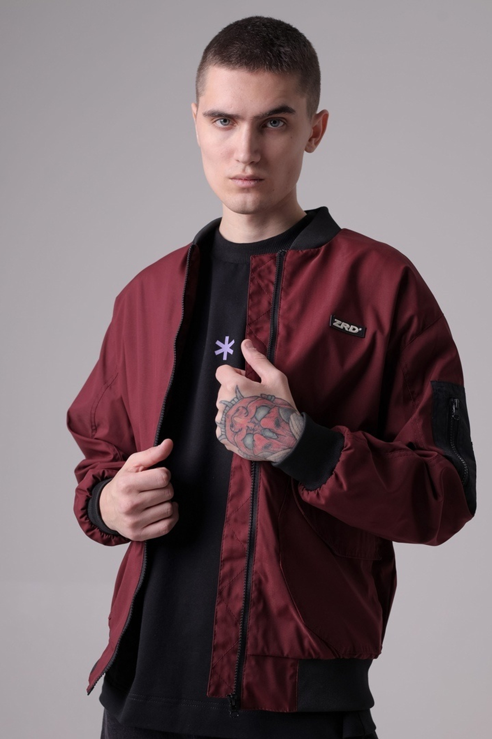 Бомбер ZRD Basic Красный